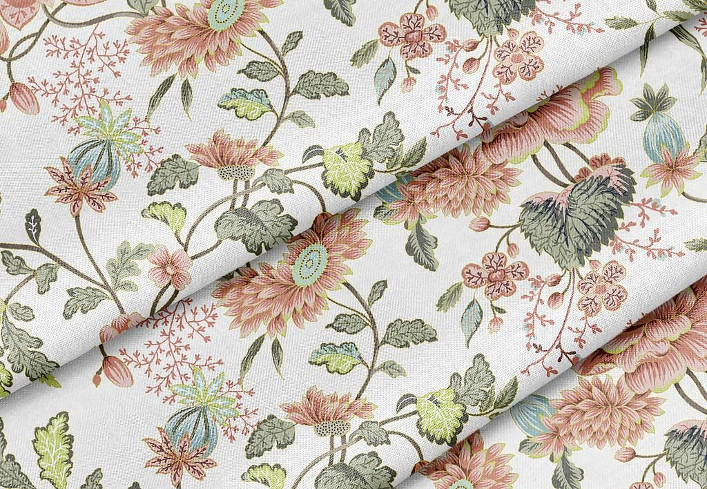 Ткань Marufabrics Florium Amorilas/Peach