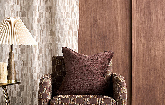 Ткань KAI Asante Benin/Mahogany