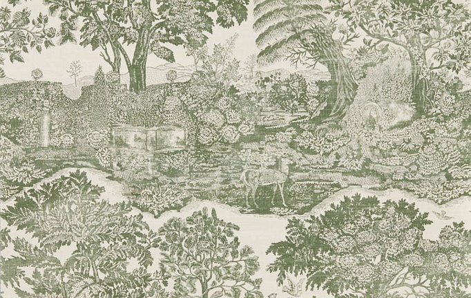 Английские обои Sanderson, коллекция Highgrove, артикул 217479