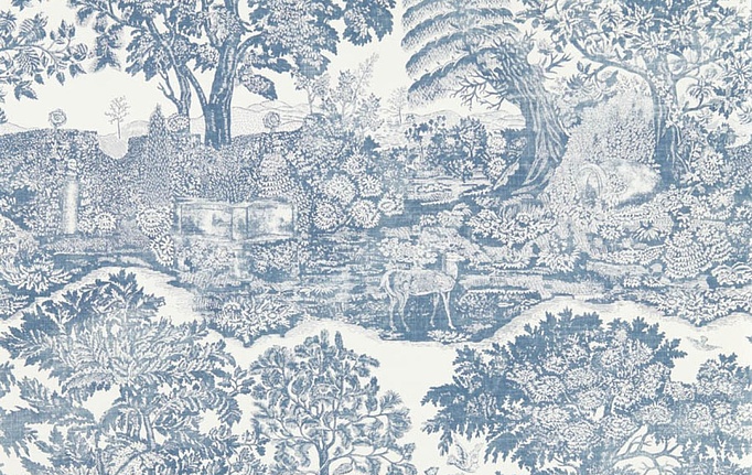 Английские обои Sanderson, коллекция Highgrove, артикул 217480