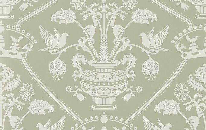 Английские обои Sanderson, коллекция Highgrove, артикул 217502