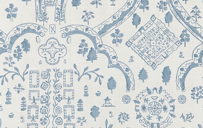 Английские обои Sanderson, коллекция Highgrove, артикул 217510