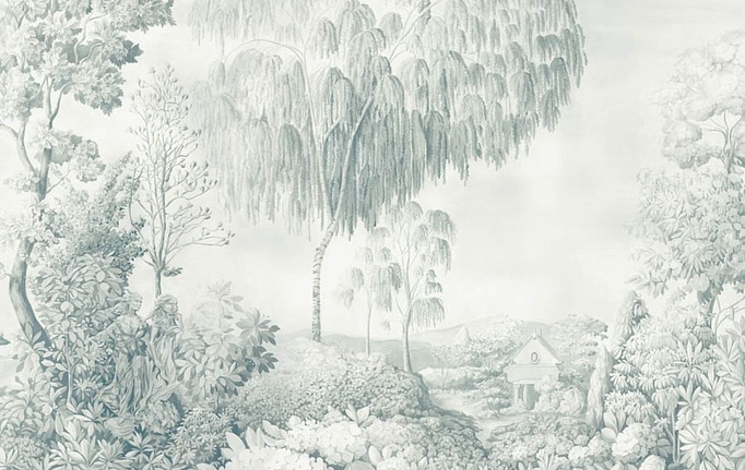 Английские панно и фотообои Sanderson, коллекция Highgrove, артикул 217513