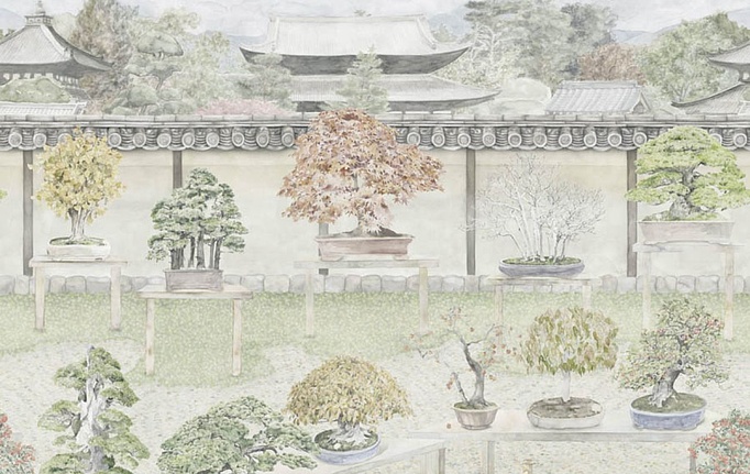 Английские панно и фотообои Cole & Son, коллекция Shinrin YOKU, артикул 126/1002