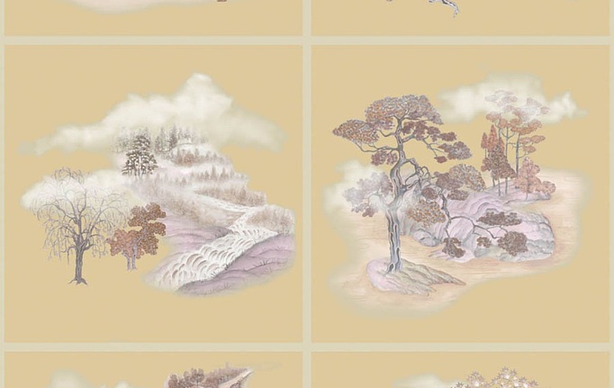 Английские обои Cole & Son, коллекция Shinrin YOKU, артикул 126/10038