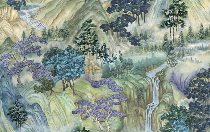 Английские обои Cole & Son, коллекция Shinrin YOKU, артикул 126/11040