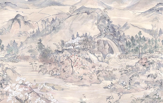 Английские панно и фотообои Cole & Son, коллекция Shinrin YOKU, артикул 126/5013