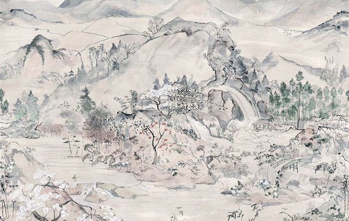 Английские панно и фотообои Cole & Son, коллекция Shinrin YOKU, артикул 126/5014