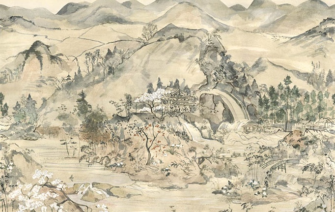 Английские панно и фотообои Cole & Son, коллекция Shinrin YOKU, артикул 126/5016