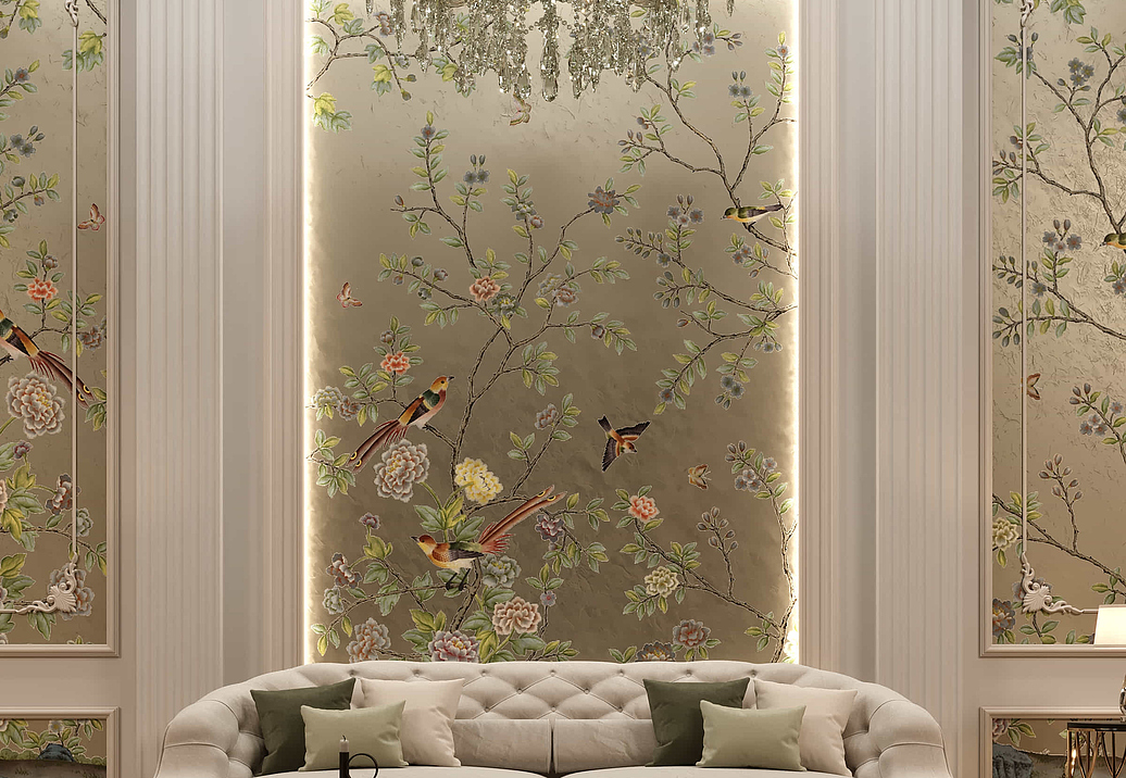 Обои Yana Svetlova Wallcoverings Art Prints B11/GL-19