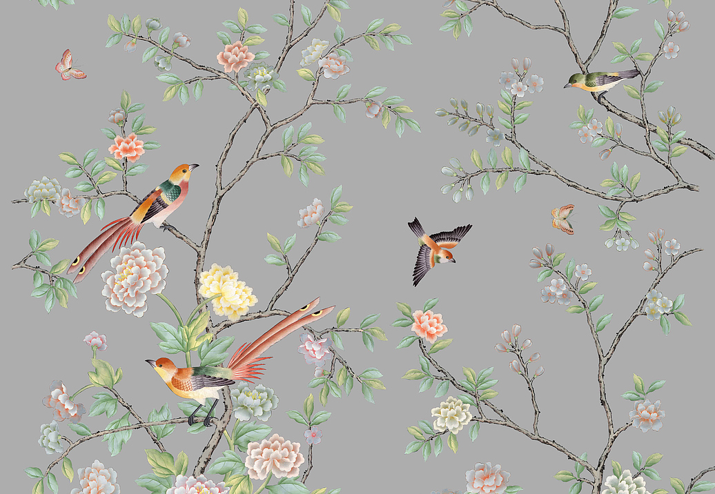 Обои Yana Svetlova Wallcoverings Art Prints B11/GREY
