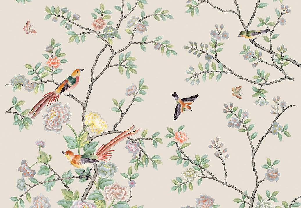 Обои Yana Svetlova Wallcoverings Art Prints B11/PEACH