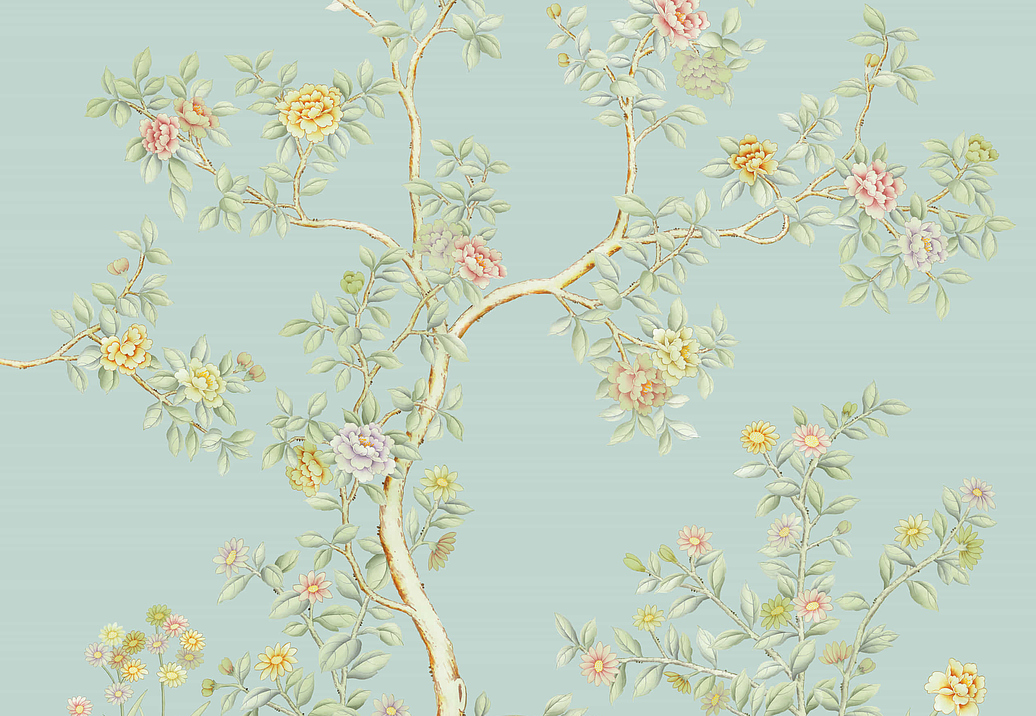 Обои Yana Svetlova Wallcoverings Art Prints B2-BLUE
