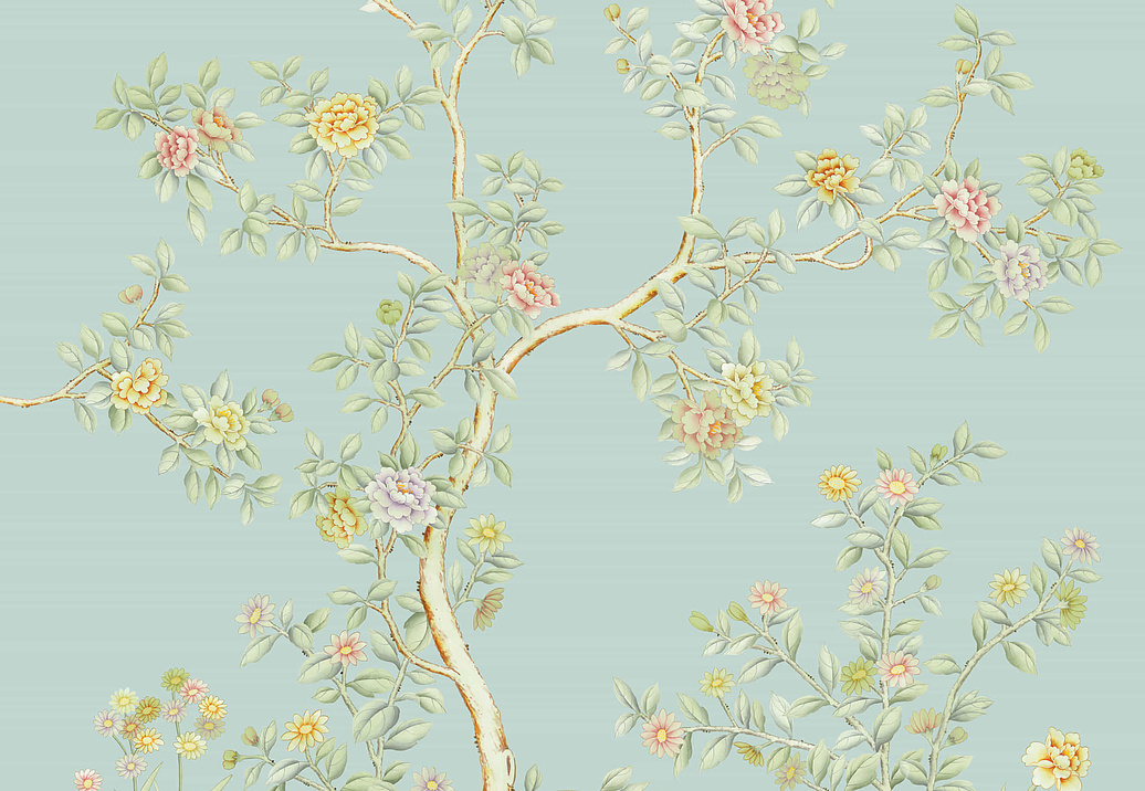 Обои Yana Svetlova Wallcoverings Art Prints B2-BLUE