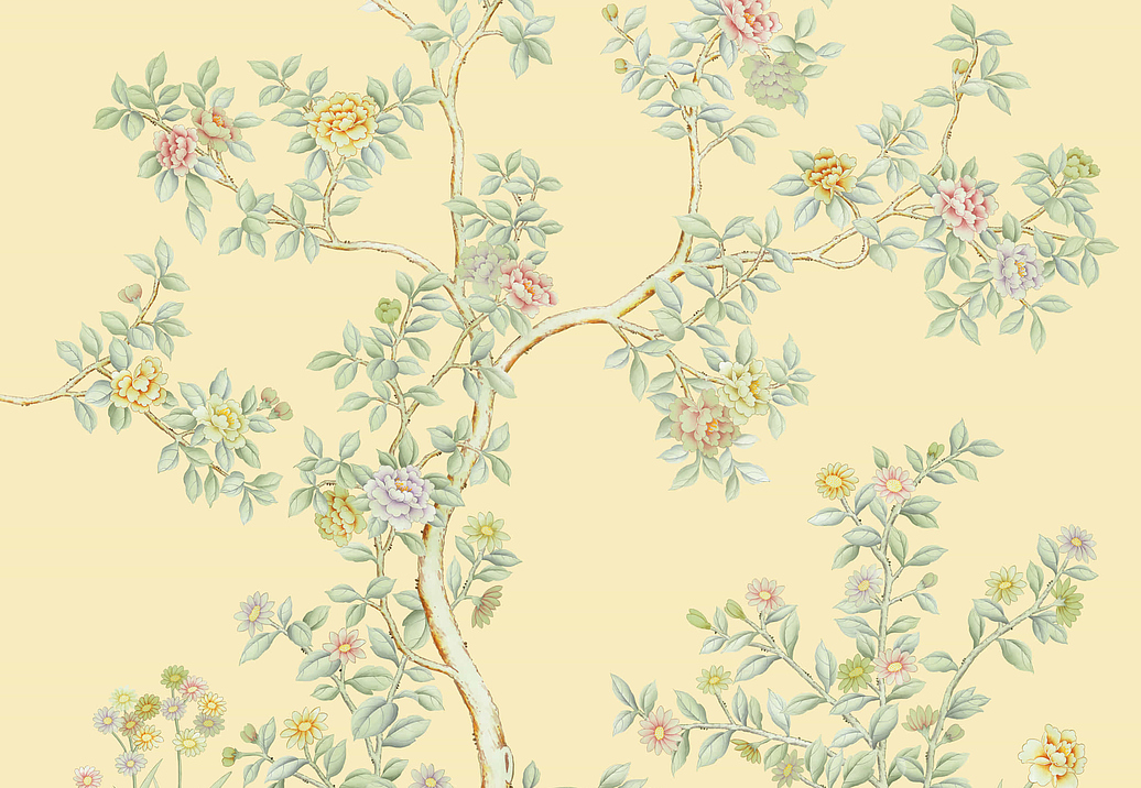 Обои Yana Svetlova Wallcoverings Art Prints B2-YELLOW