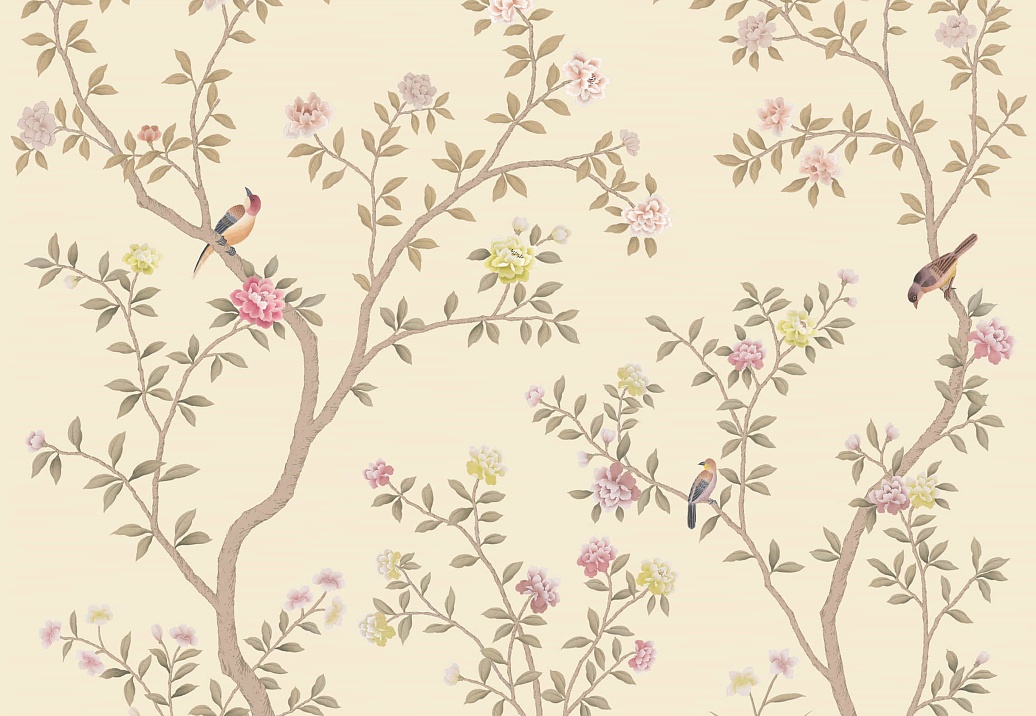 Обои Yana Svetlova Wallcoverings Art Prints B42/YELLOW