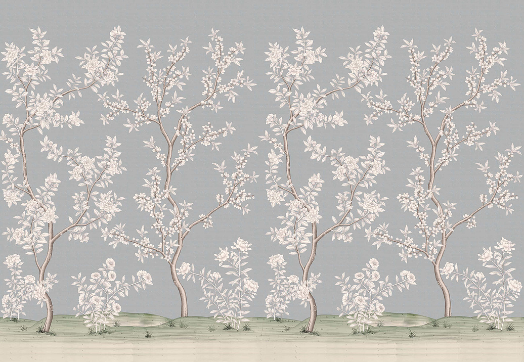 Обои Yana Svetlova Wallcoverings Art Prints B44-M.A./BLUE