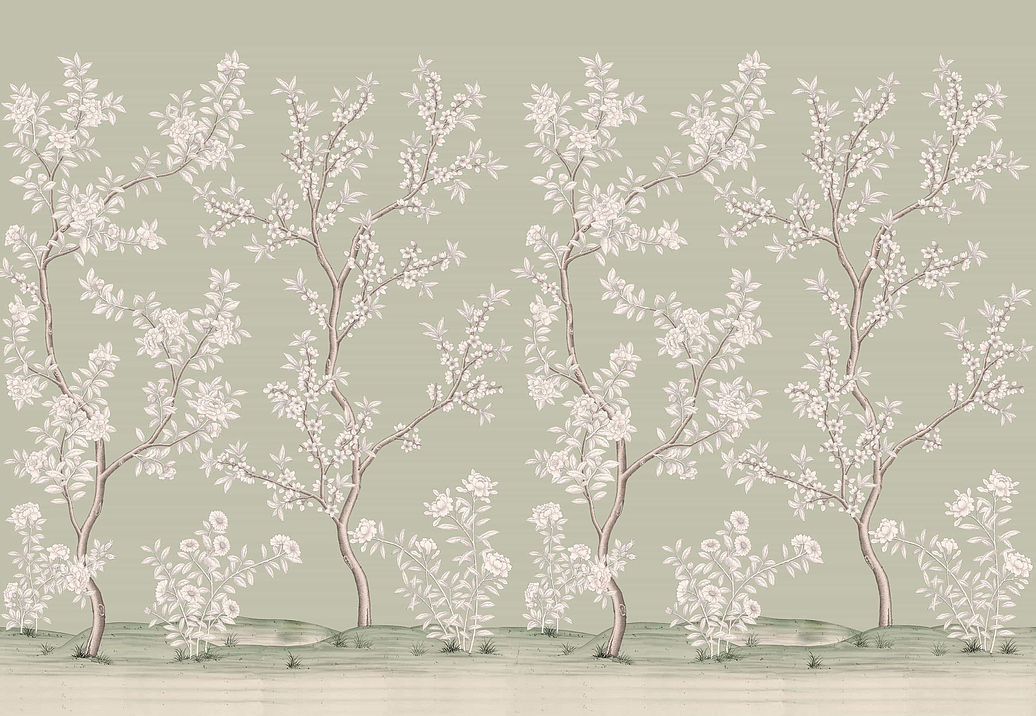 Обои Yana Svetlova Wallcoverings Art Prints B44-M.A./GREEN
