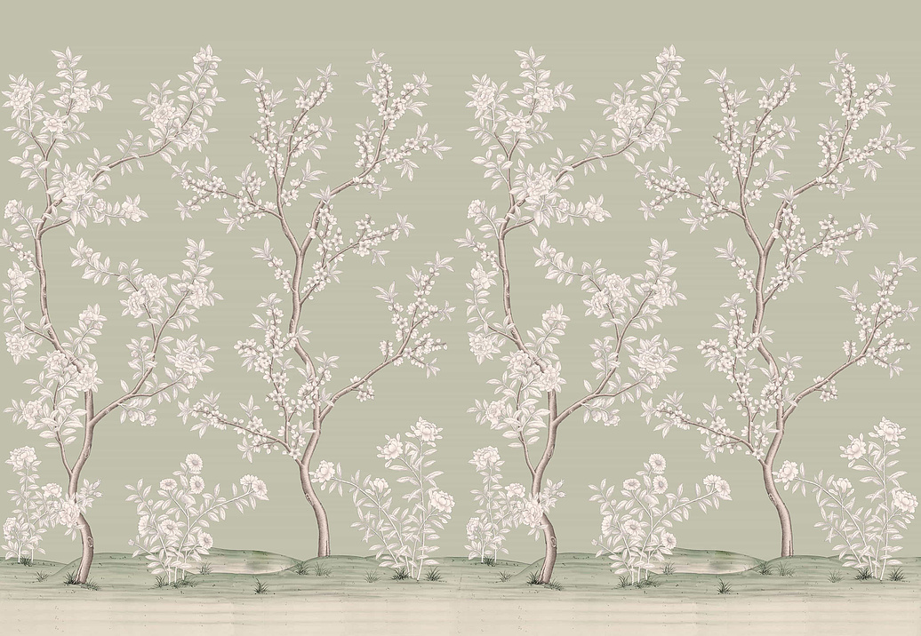 Обои Yana Svetlova Wallcoverings Art Prints B44-M.A./GREEN