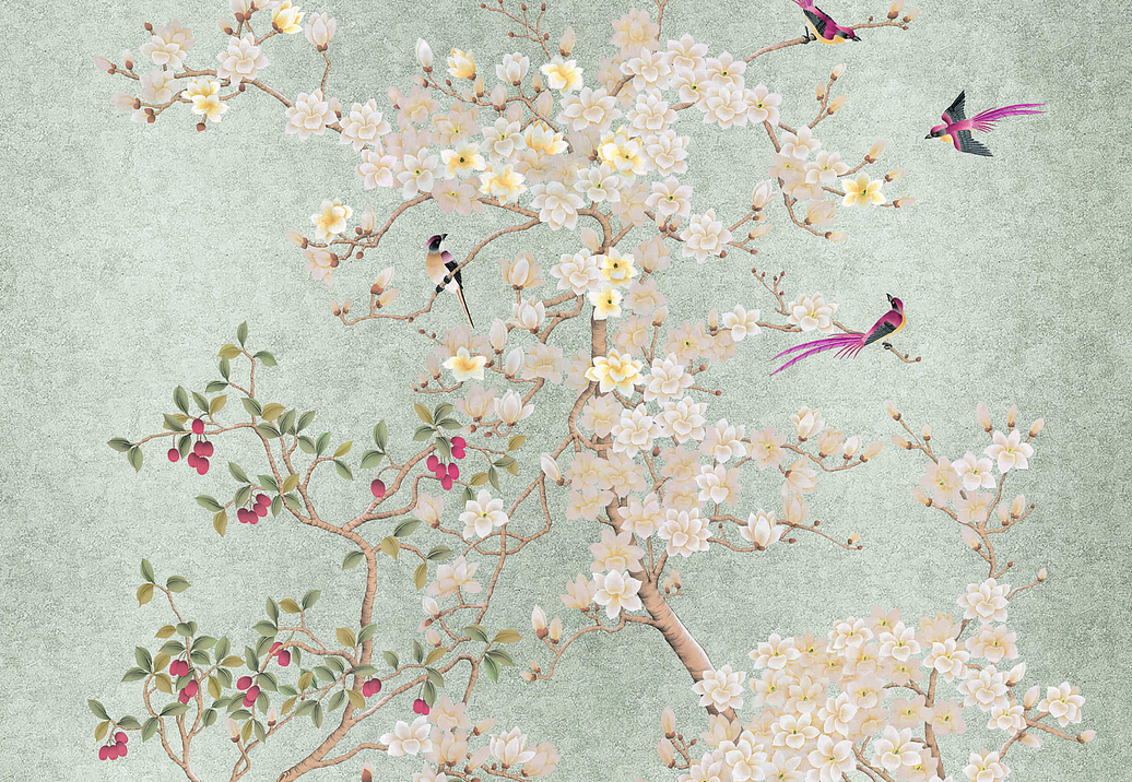 Обои Yana Svetlova Wallcoverings Art Prints B50/GL-25
