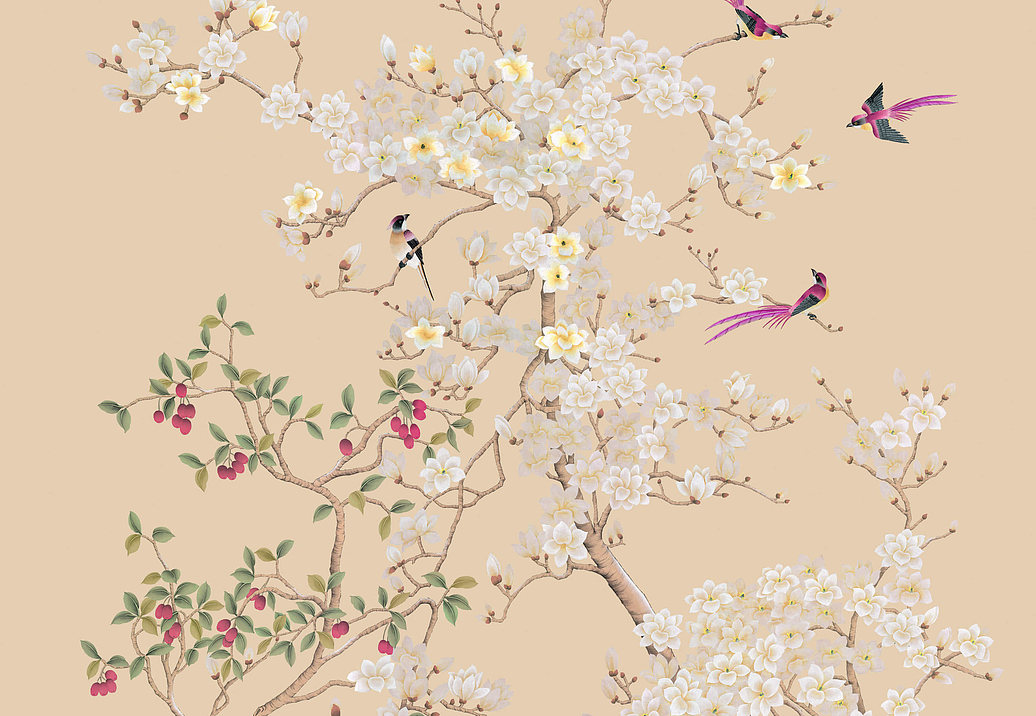 Обои Yana Svetlova Wallcoverings Art Prints B50/ORANGE
