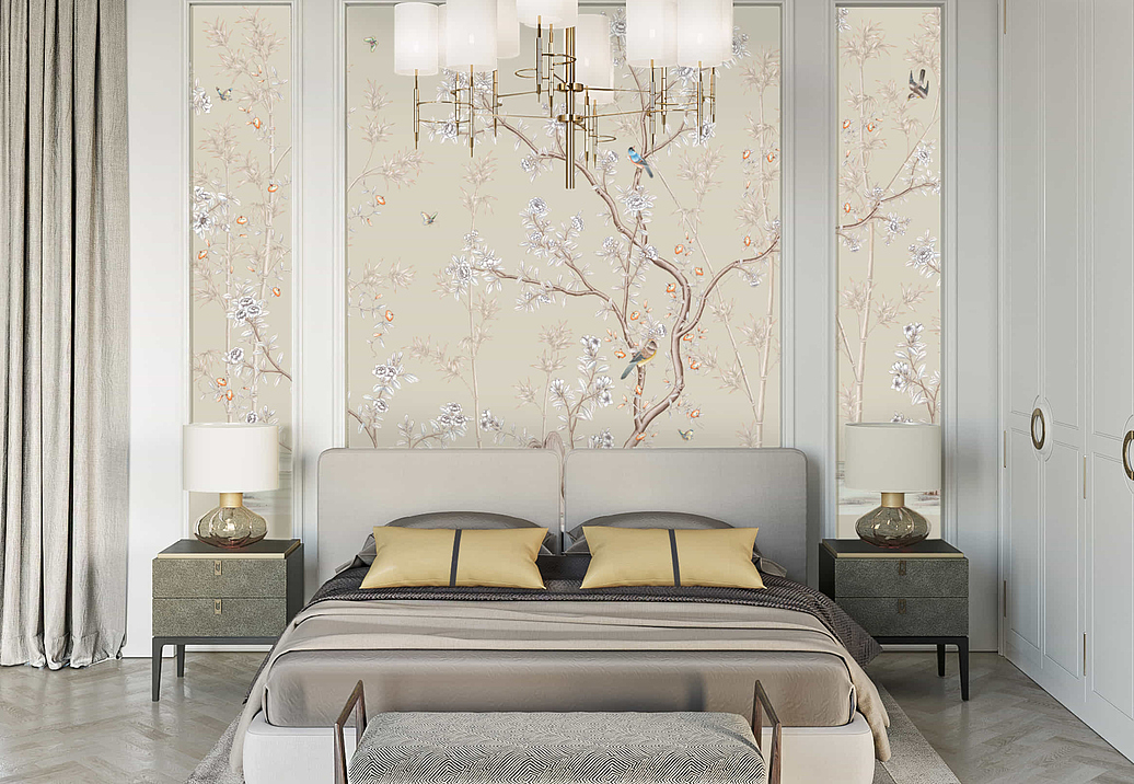 Обои Yana Svetlova Wallcoverings Art Prints B55-GREEN
