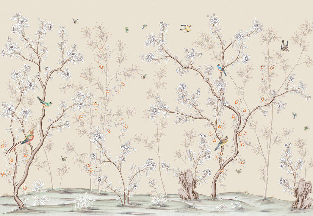 Обои Yana Svetlova Wallcoverings Art Prints B55-PEACH