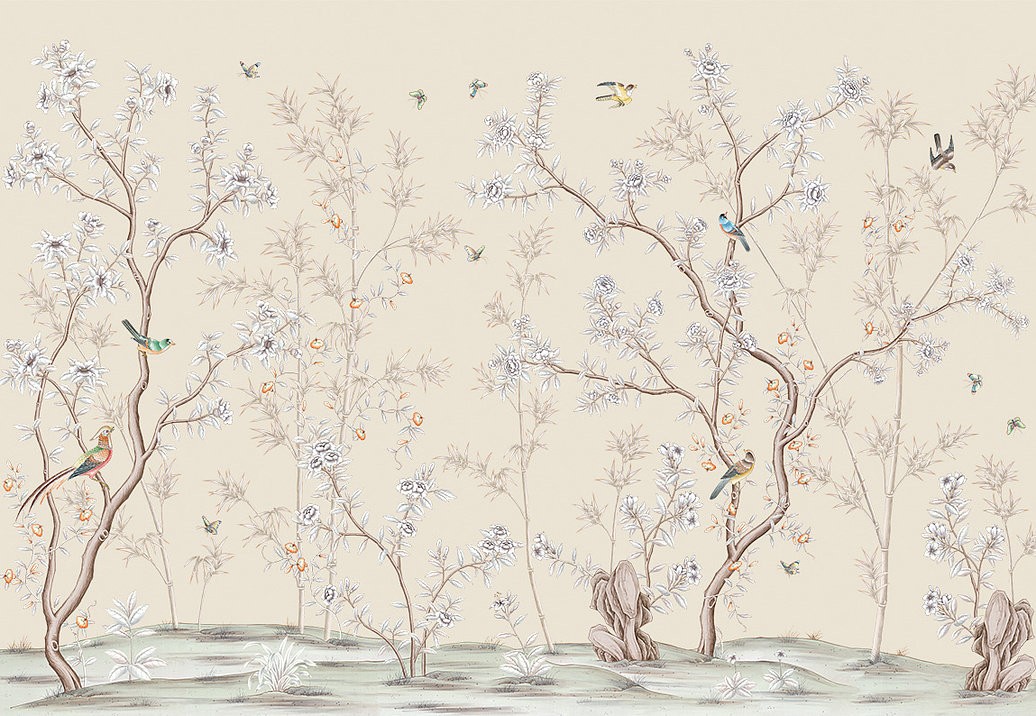 Обои Yana Svetlova Wallcoverings Art Prints B55-PEACH