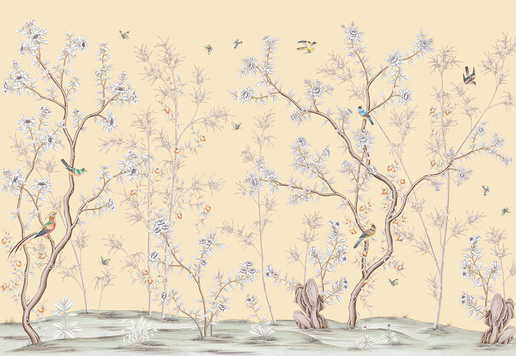 Обои Yana Svetlova Wallcoverings Art Prints B55-YELLOW