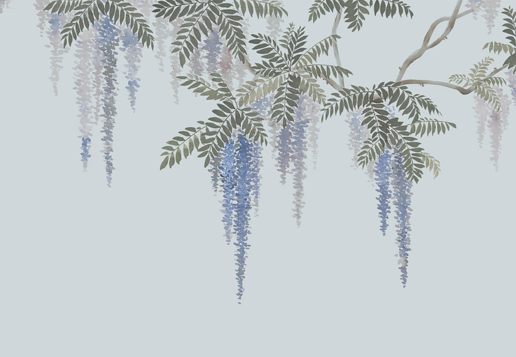 Обои Yana Svetlova Wallcoverings Art Prints C18/BLUE