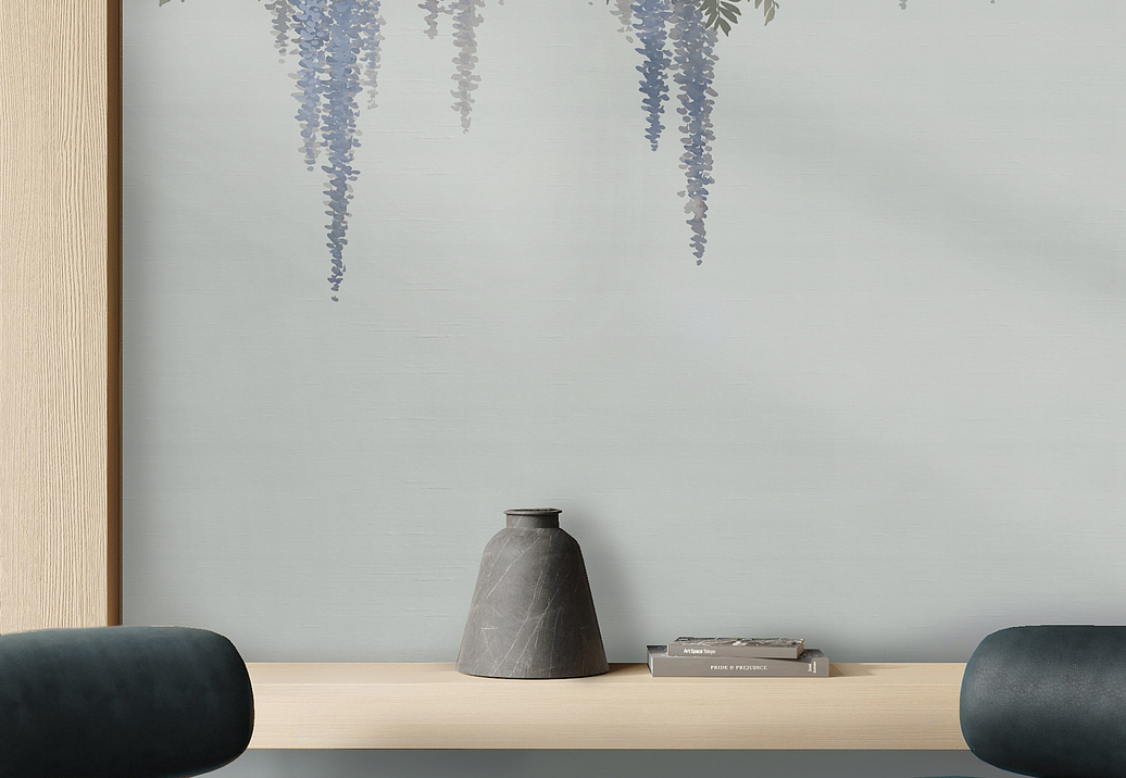 Обои Yana Svetlova Wallcoverings Art Prints C18/BLUE