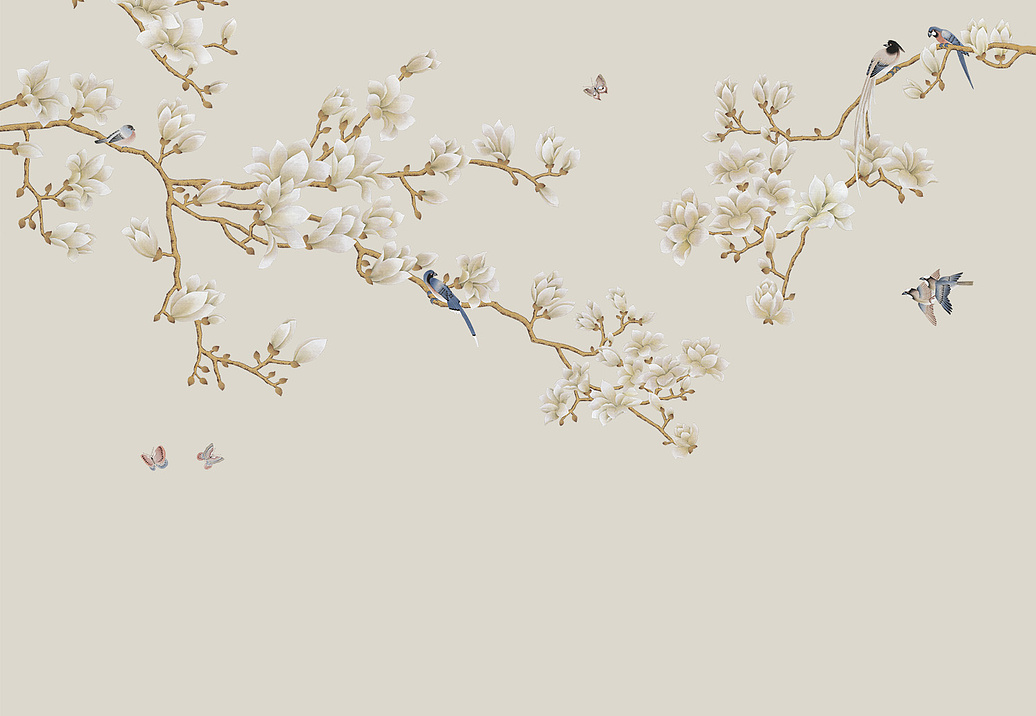 Обои Yana Svetlova Wallcoverings Art Prints C35/BONE