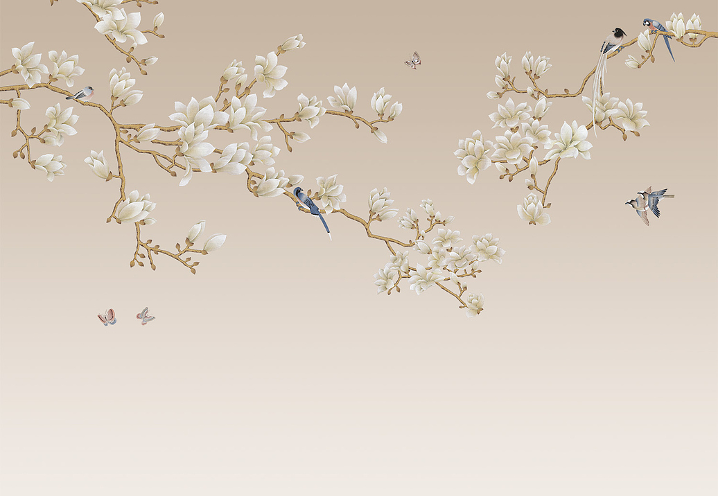Обои Yana Svetlova Wallcoverings Art Prints C35/PEACH
