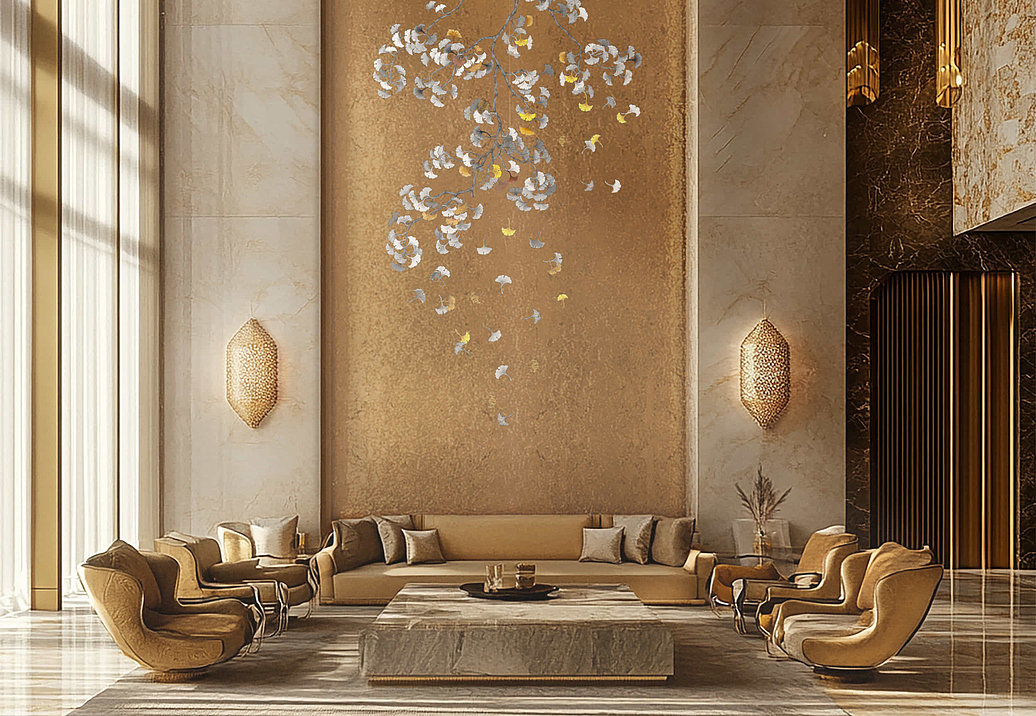 Обои Yana Svetlova Wallcoverings Art Prints C36/GL-19