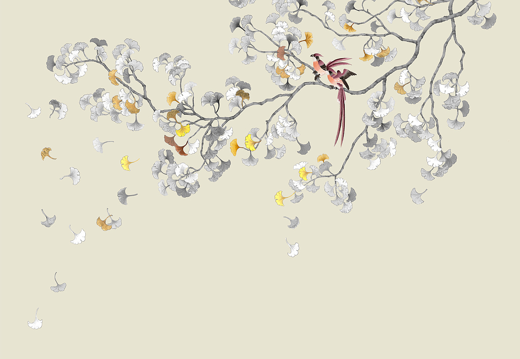 Обои Yana Svetlova Wallcoverings Art Prints C36/GREEN