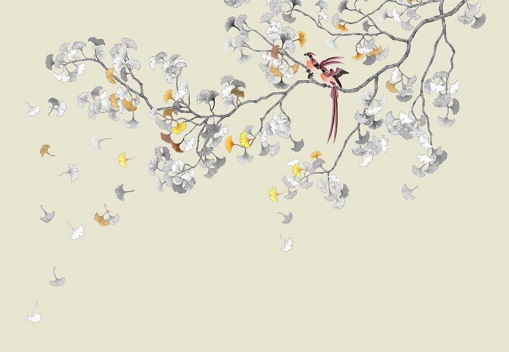 Обои Yana Svetlova Wallcoverings Art Prints C36/GREEN