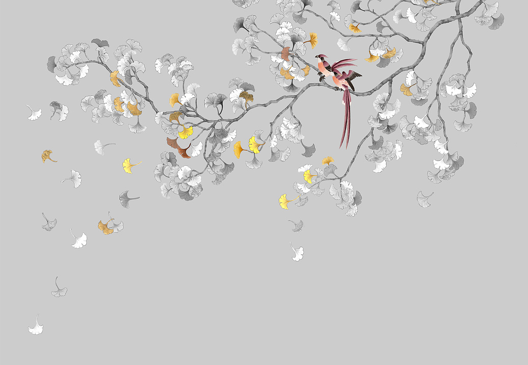 Обои Yana Svetlova Wallcoverings Art Prints C36/GREY