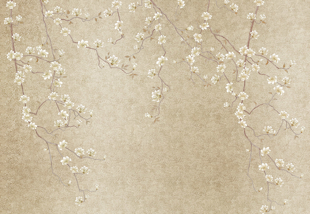 Обои Yana Svetlova Wallcoverings Art Prints SPRINGMAGNOLIA/GL-19