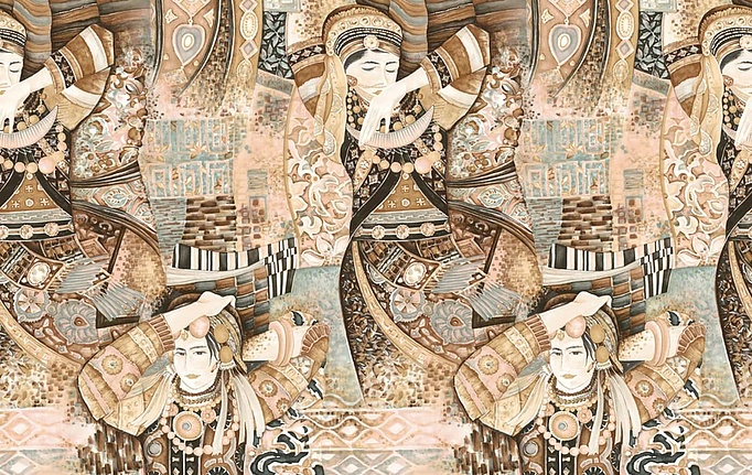 Бельгийские обои Arte, коллекция Decors & Panoramiques, артикул 97640