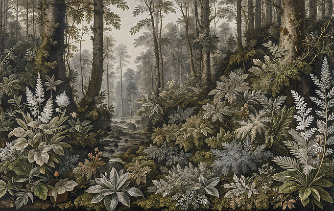 Российские панно и фотообои Factura, коллекция Collection 2026, артикул Taiga/1