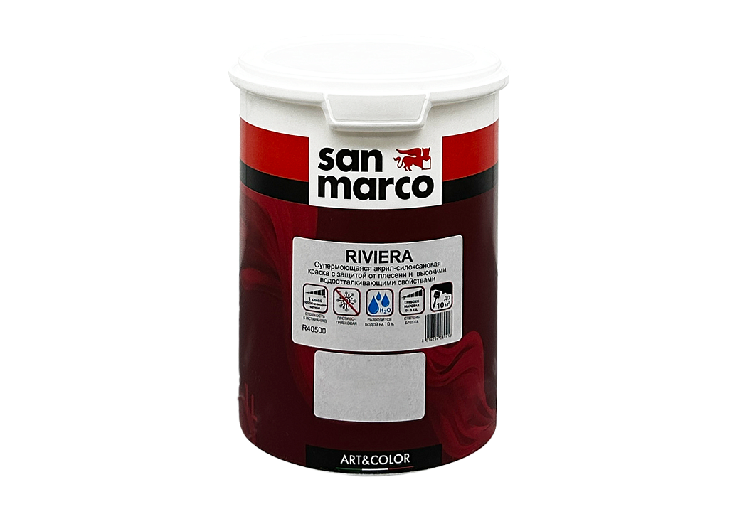 Краска San Marco R40500-BIANCO 1 л