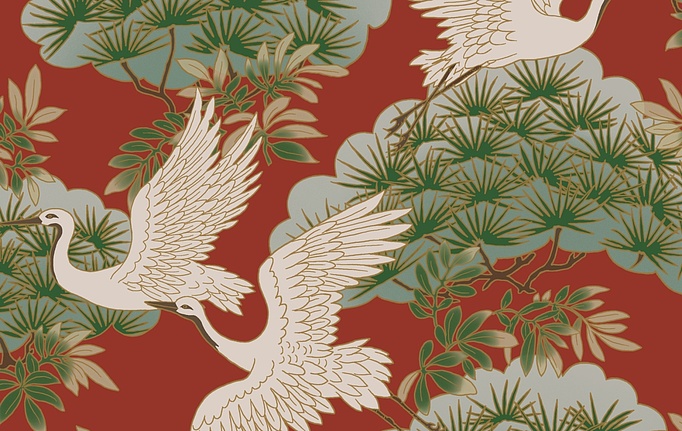 Американские обои York, коллекция Ronald Redding Tea Garden II, артикул ZA8006