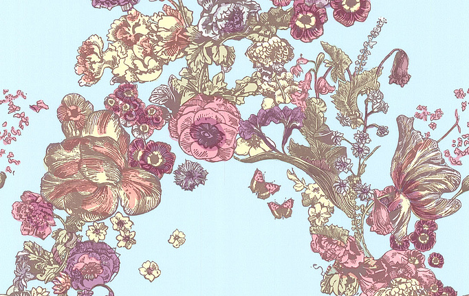 Английские обои Cole & Son, коллекция Fornasetti, артикул 77/6022