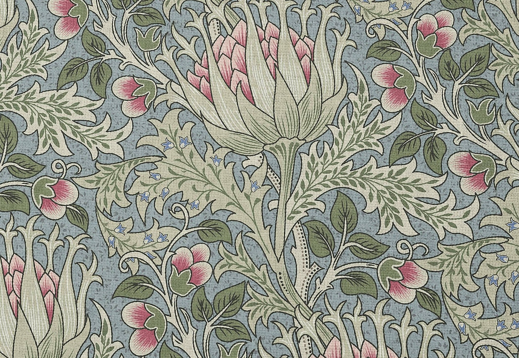 Ткань Серебрянная Студия (Silver Studio) Dorset D808-05