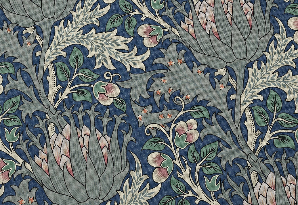Ткань Серебрянная Студия (Silver Studio) Dorset D808-01