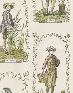 Обои Lewis & Wood Book I - Sporting & Character LW107/Four Seasons