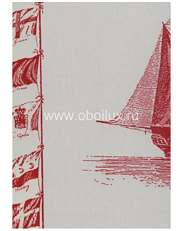 Обои Lewis & Wood Book I - Sporting & Character LW75107/Maritime Red