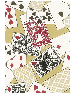Обои Lewis & Wood Book I - Sporting & Character LW156164/Royal Flush Bullion