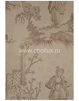 Обои Lewis & Wood Book II - Damasks & Toiles LW89158/Chinese Toile Mao Brown
