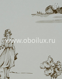 Обои Nina Campbell Perroquet NCW3837-02